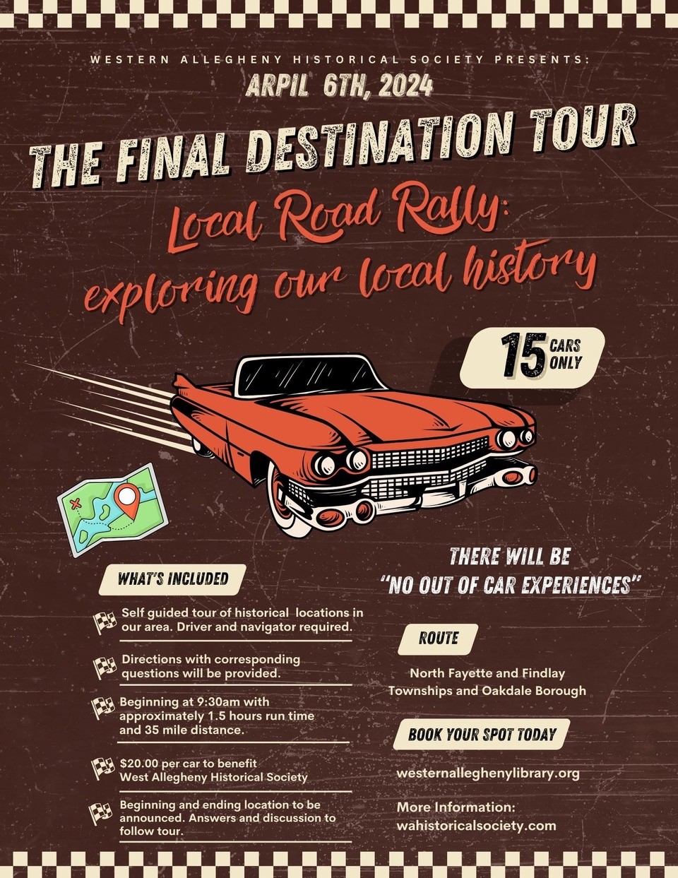 Final Destination Tour Flyer