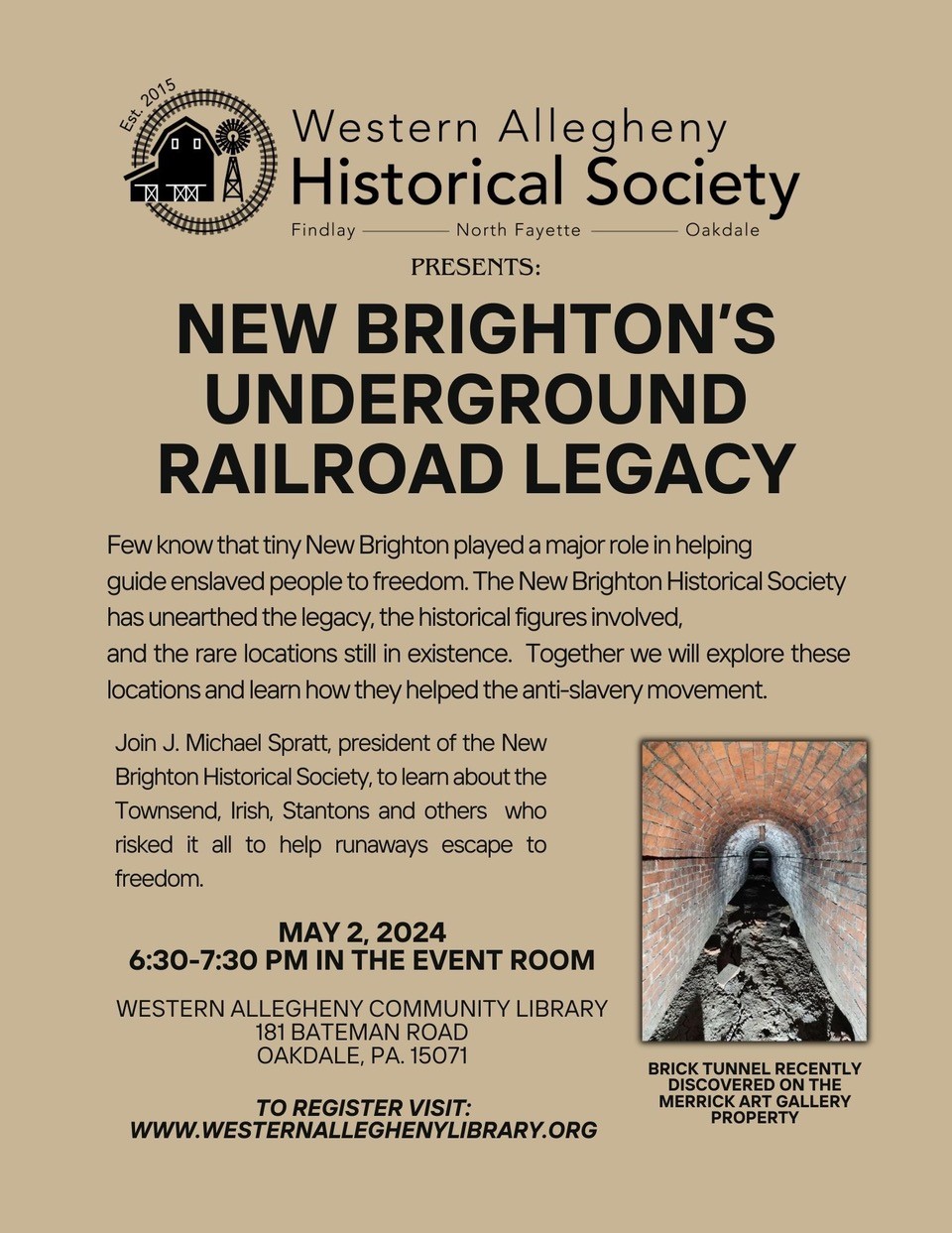 New Brighton's Underground Railroad Legacy