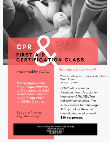 CPR Class Flyer