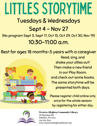 Littles Storytime Flyer