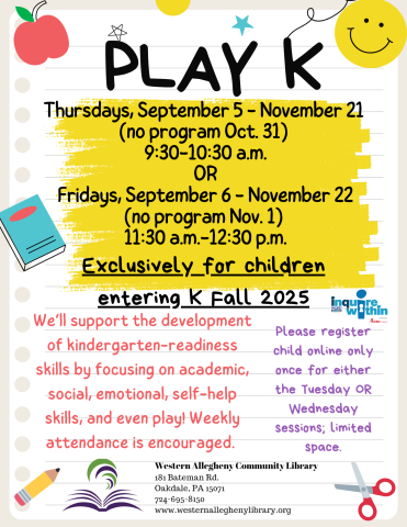 Play K Flyer