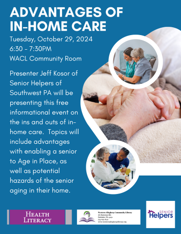 Advantages of In-Home Care flyer