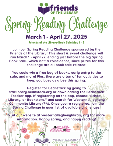 Spring Reading Challenge