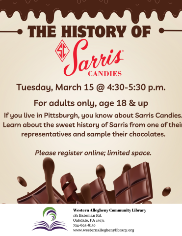 History of Sarris flyer