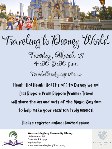 Traveling to Disney flyer