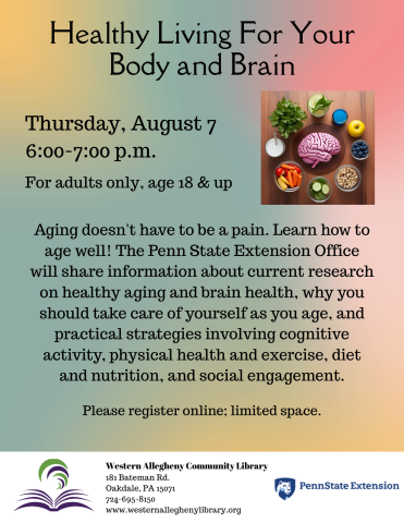 Healthy Living flyer