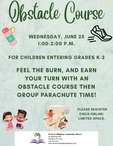 Obstacle Course flyer