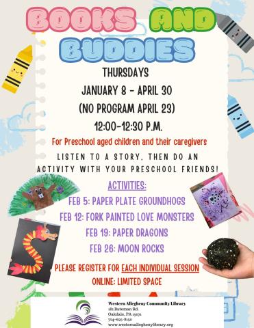 Books and Buddies Flyer