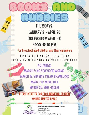 Books and Buddies Flyer