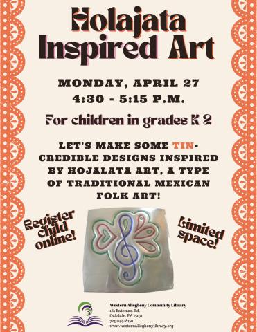 Holajata Inspired Art K-2 Flyer