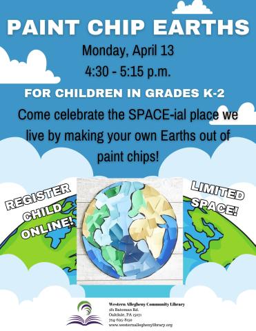 Paint Chip Earths Flyer