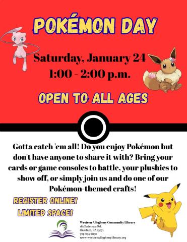 Pokemon Day Flyer