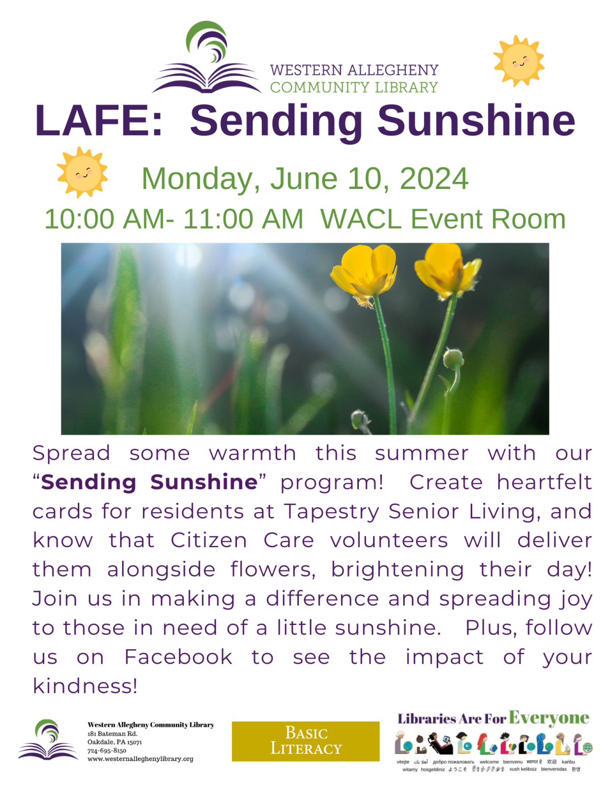 LAFE: Sending Sunshine