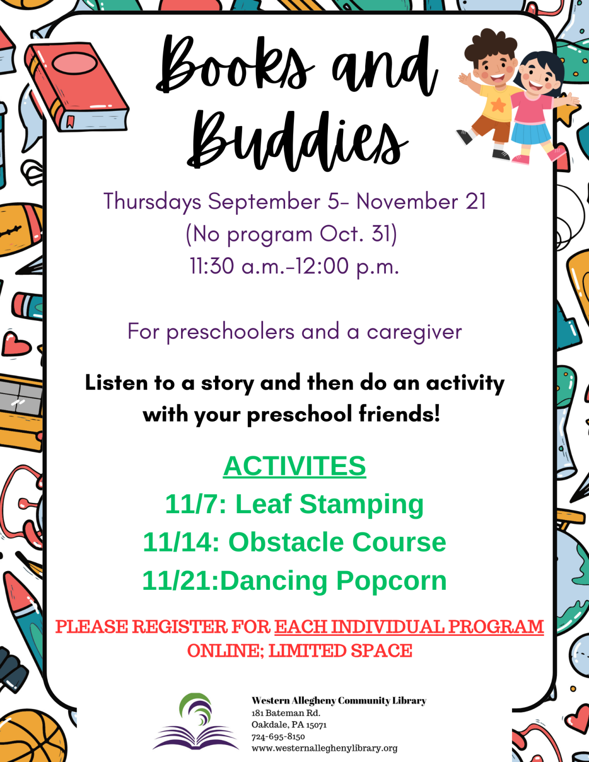 Books and Buddies Flyer