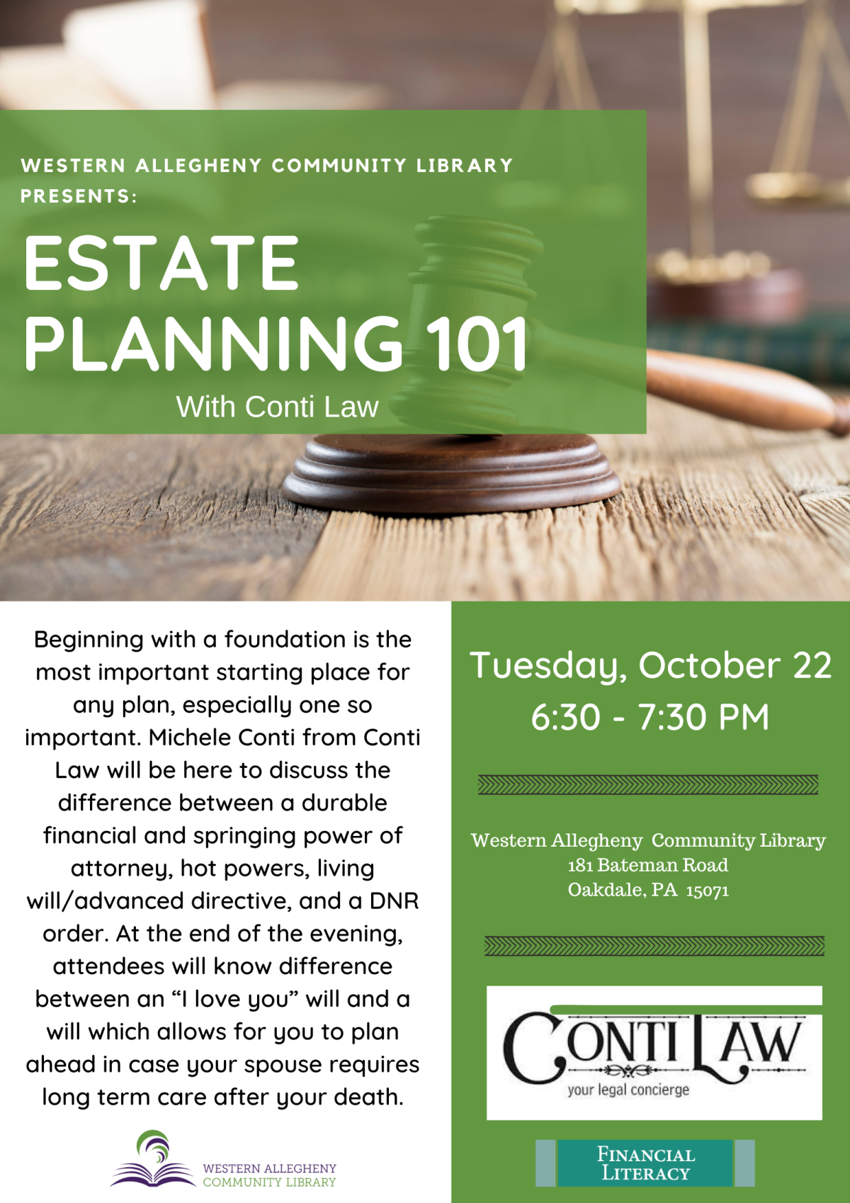 Estate Planning Flyer