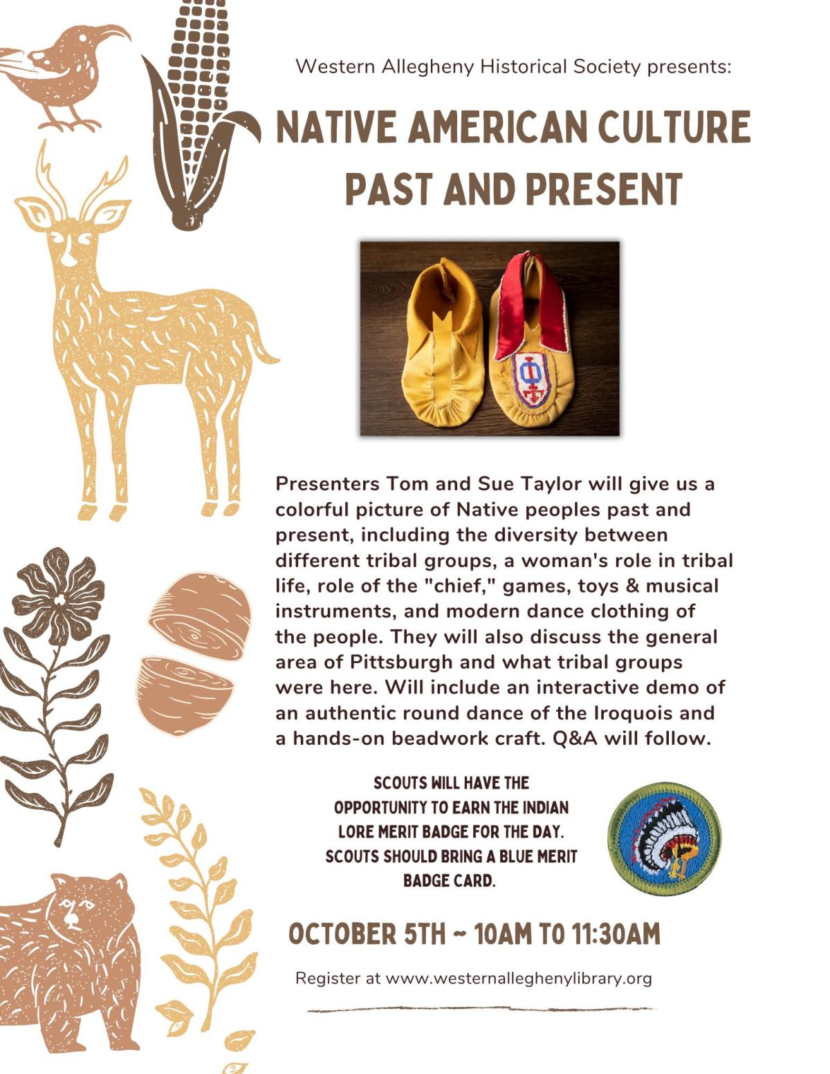 Native American Cultures flyer