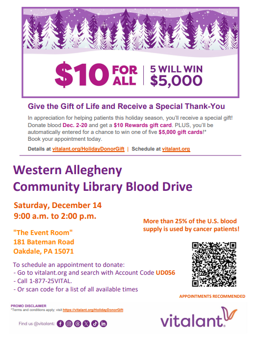 Blood Drive Flyer