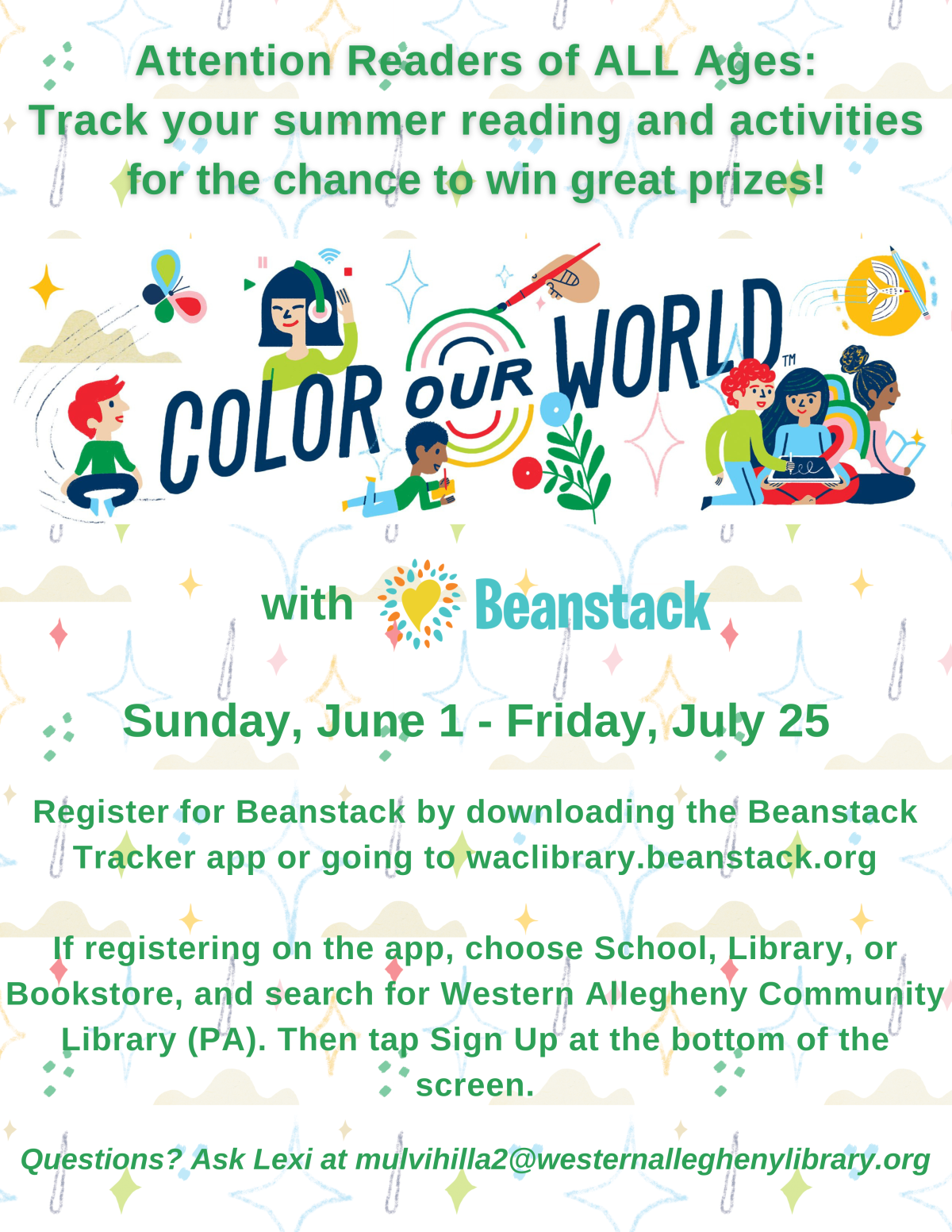 Beanstack Summer flyer