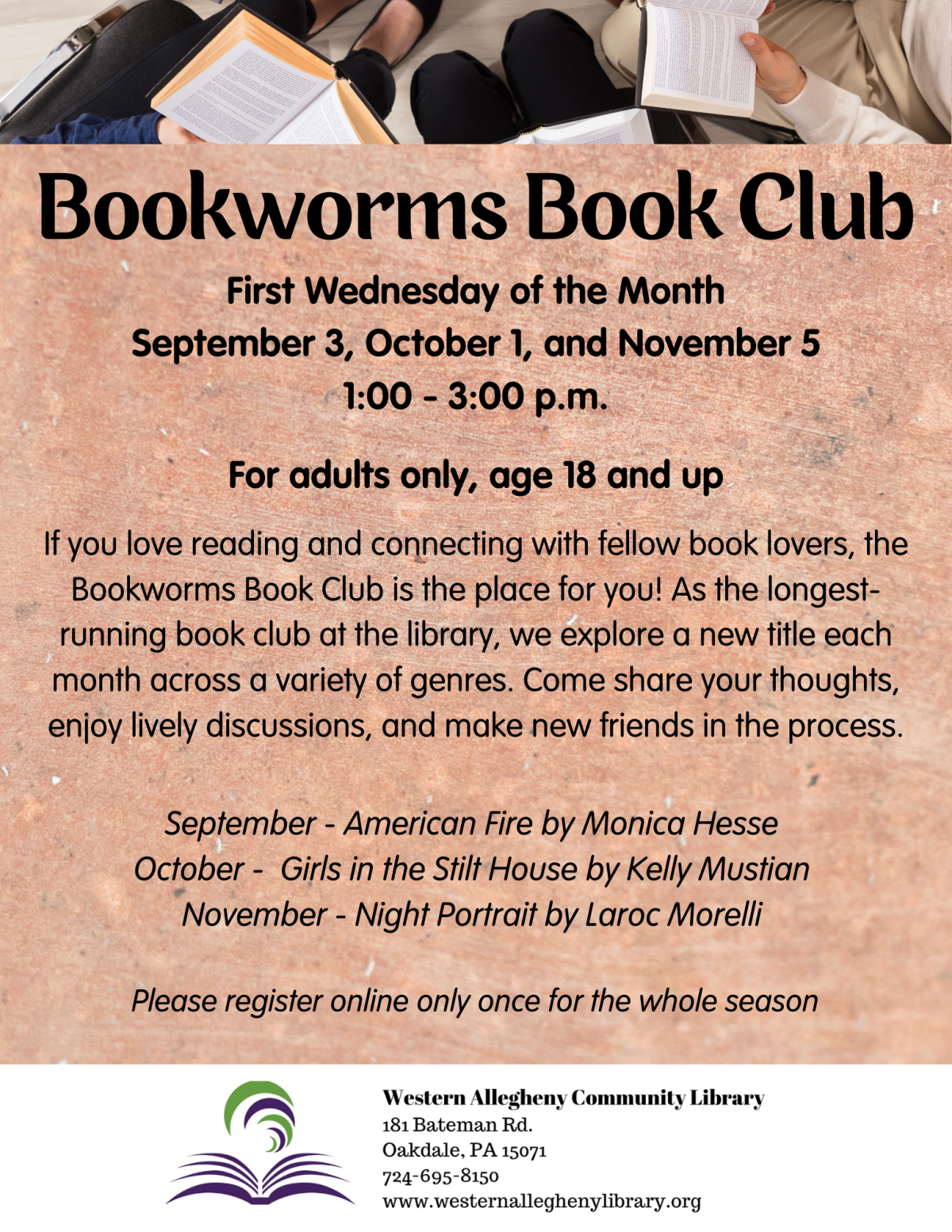 Bookworms flyer