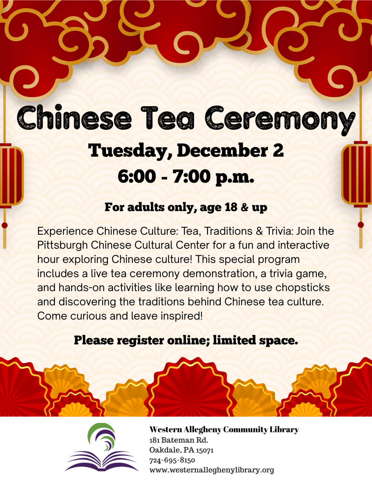 Chinese Tea flyer