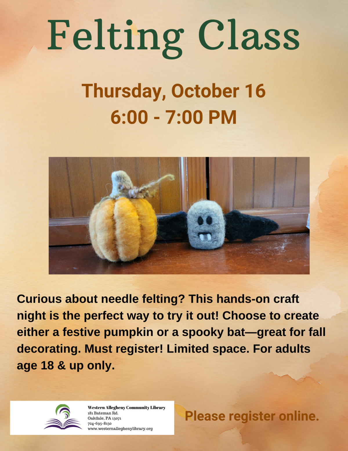 Felting flyer
