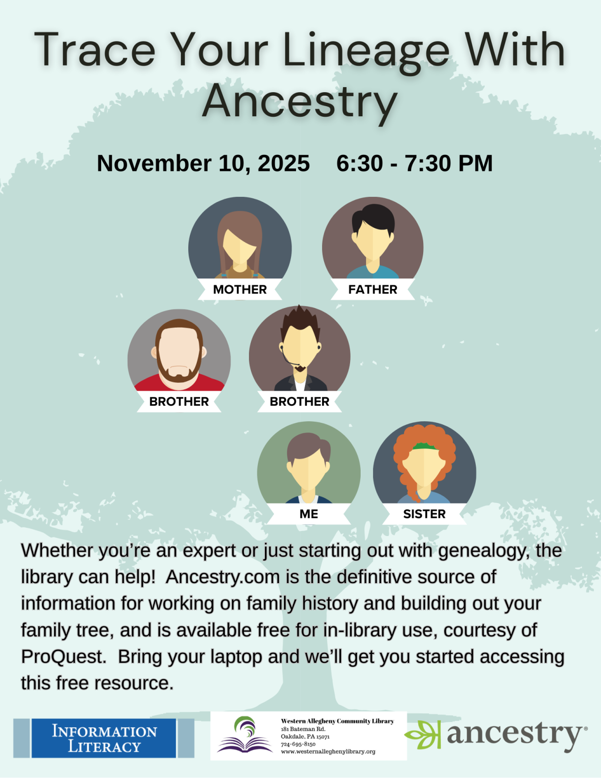 Ancestry flyer