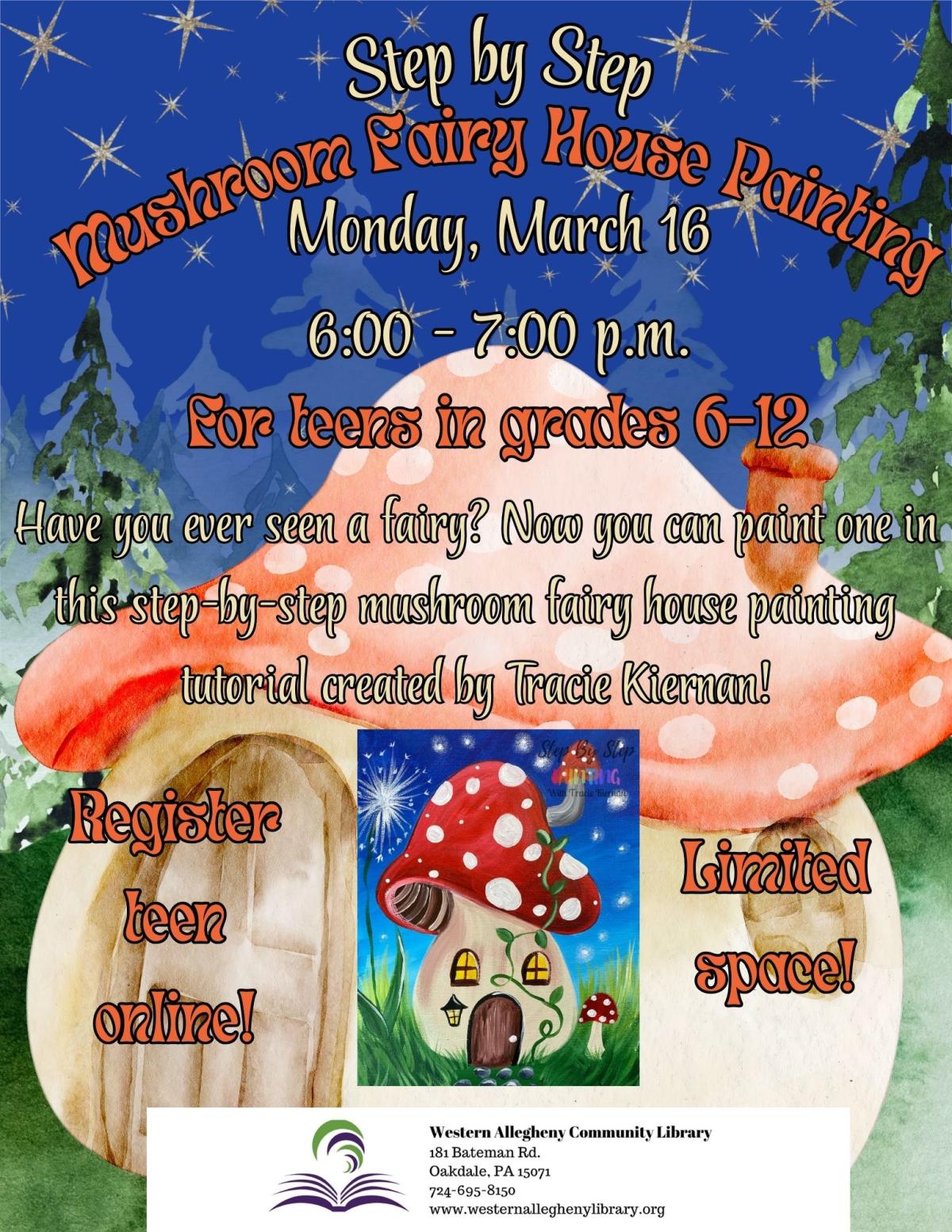 Step by Step Painting Flyer