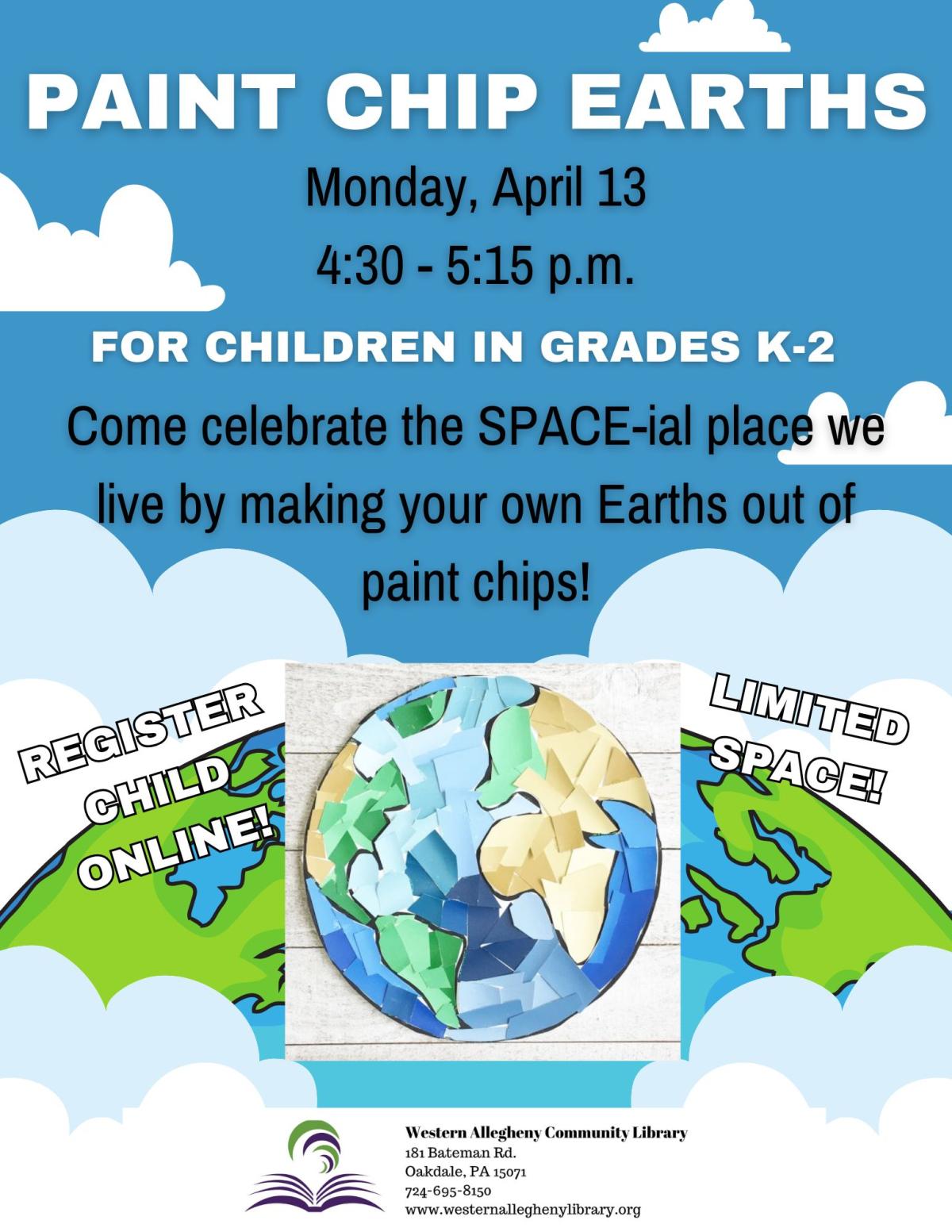 Paint Chip Earths Flyer