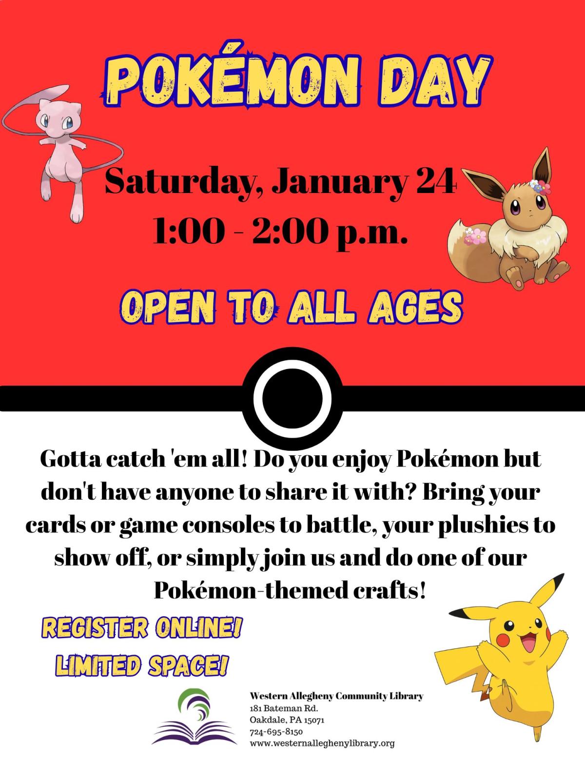 Pokemon Day Flyer