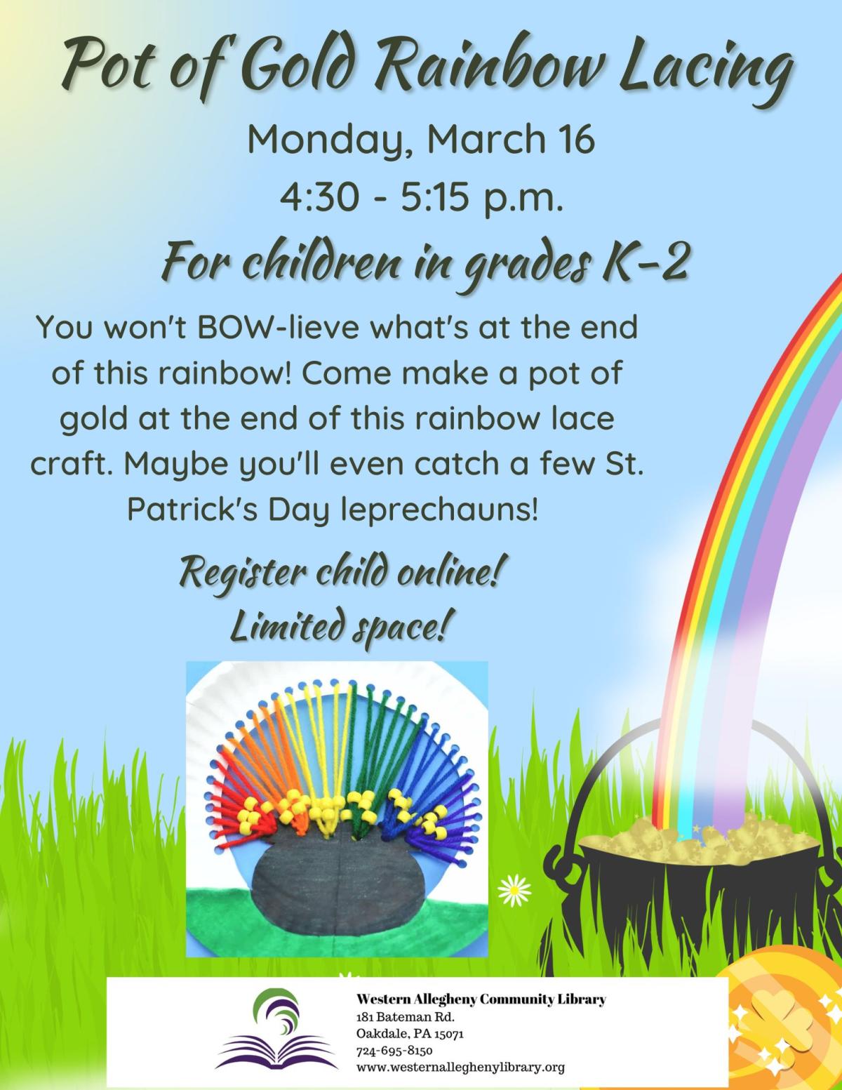 Pot of Gold Lacing Flyer